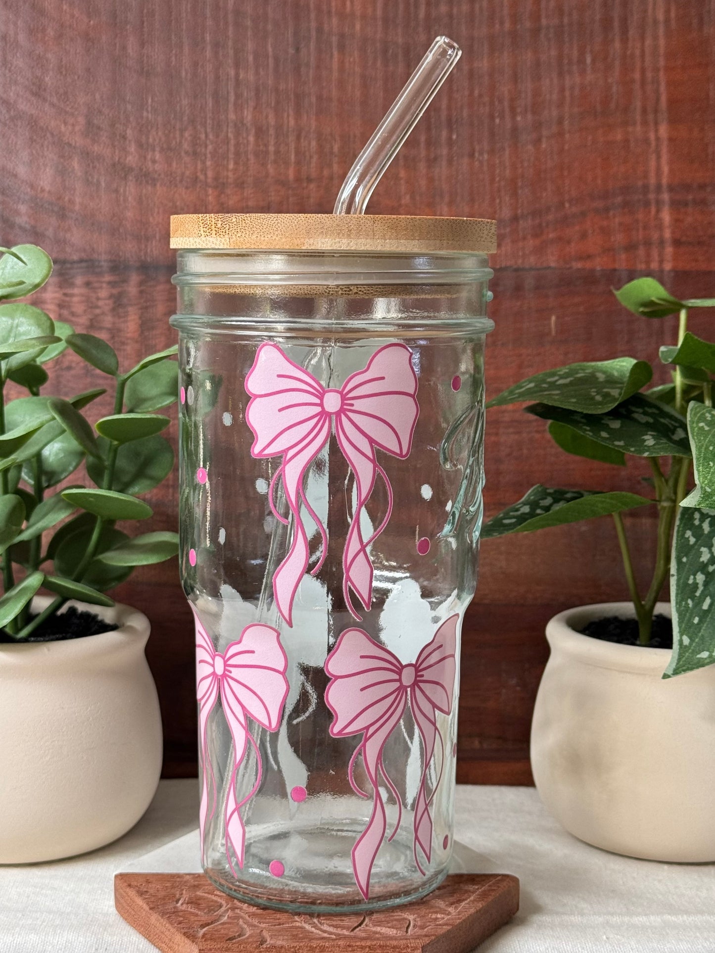 Pink Bows and Polka dots