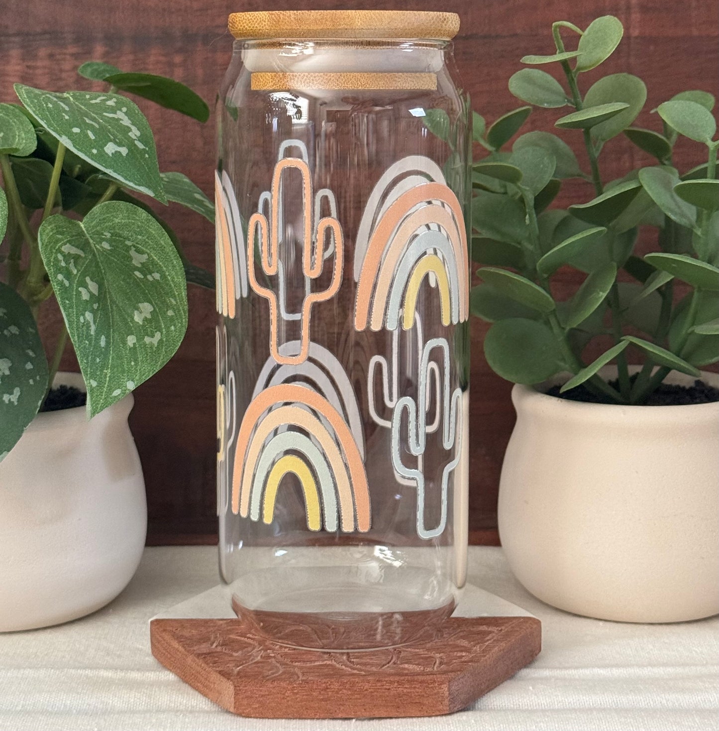Boho Rainbows and Cacti