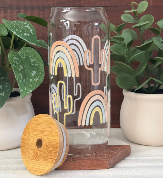 Boho Rainbows and Cacti