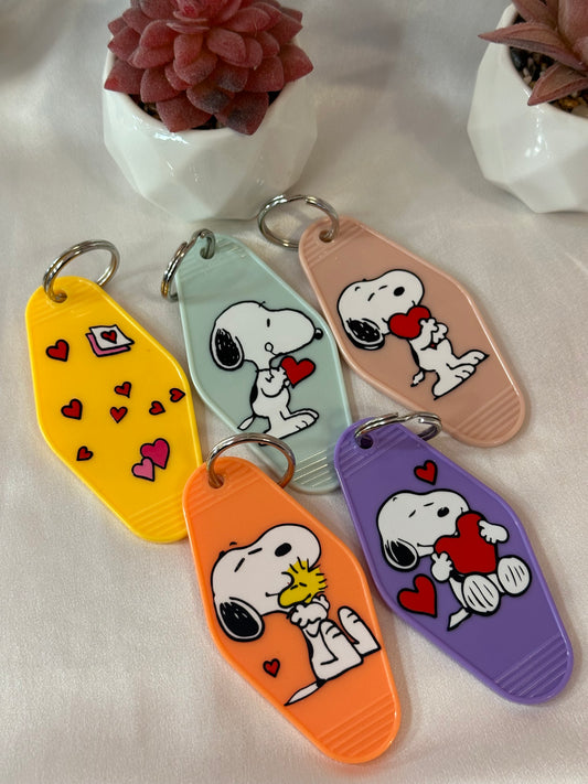 Snoopy Keychain