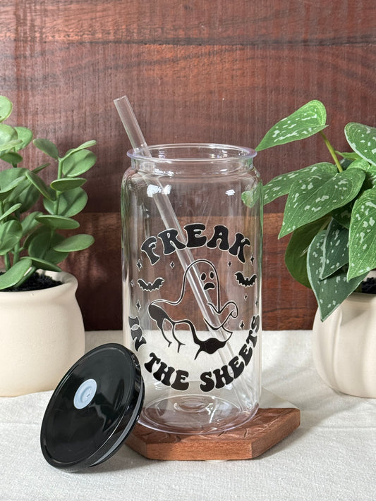 Freak in the sheets tumbler