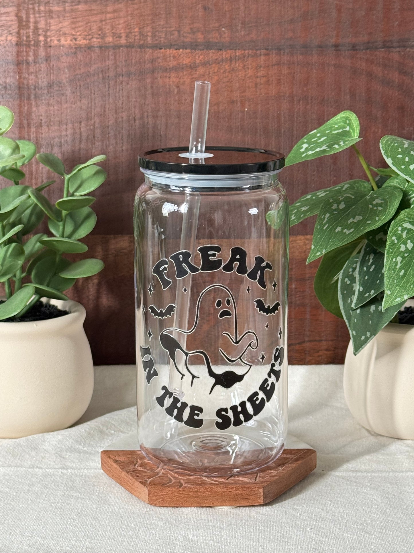 Freak in the sheets tumbler